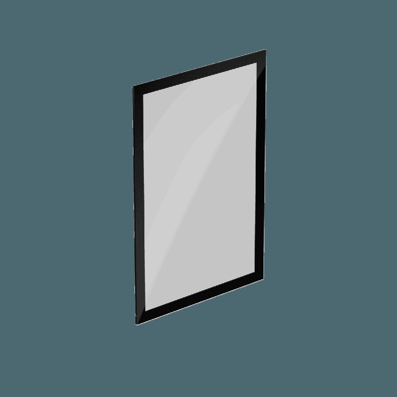 SSUPD Tempered Glass Side Panel - Black - أكسسوارات